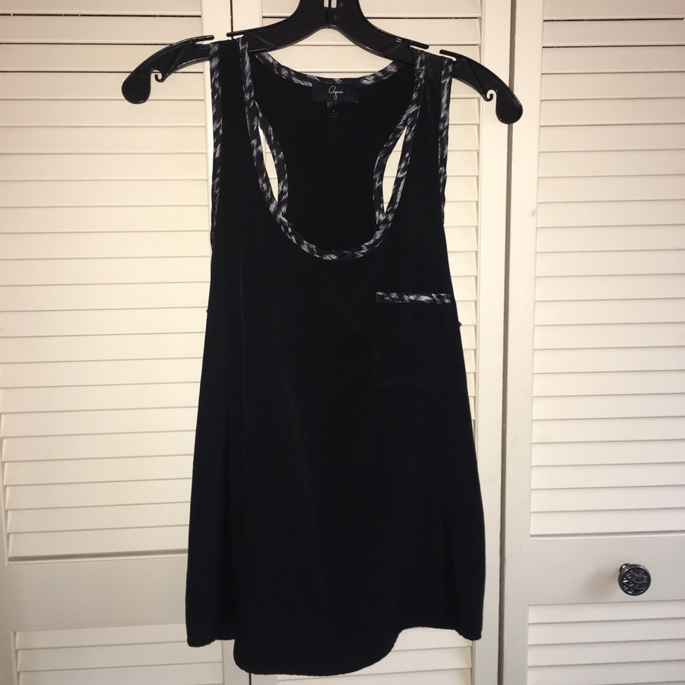 Black Aqua tank size small